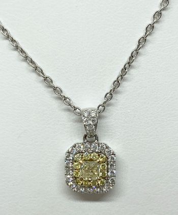 yellow diamond at Kim's Jewelers