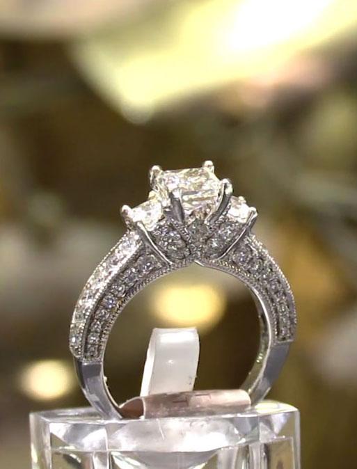 See our wide selection of stunning engagement rings at Kim's Jewelers