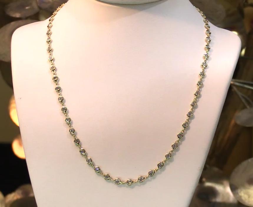 Gold necklaces - timeless pieces for every style from Kim's Jewelers